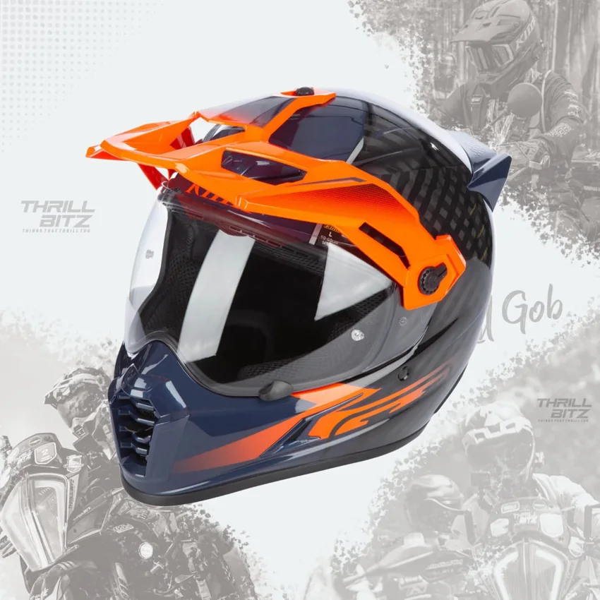 Echo Gloss Black - Striking Orange - Petrol