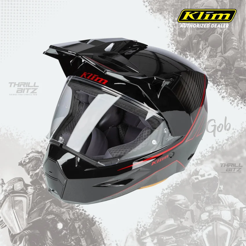 Quanta Gloss Black - Fiery Red
